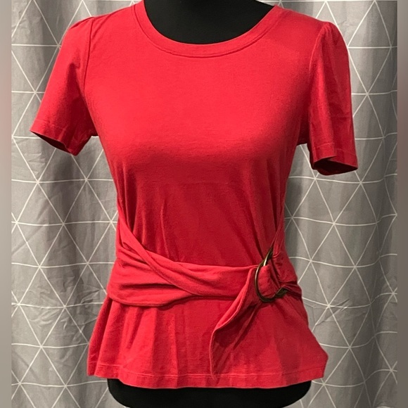 Maeve Anthropologie red‎ women’s top - Picture 1 of 6